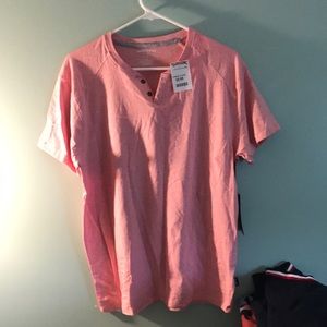 Men’s pink shirt shirt sleeve